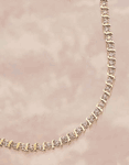 23164 14K Gold Diamond Tennis Bracelet