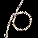 23970 14K Gold Diamond Tennis Bracelet