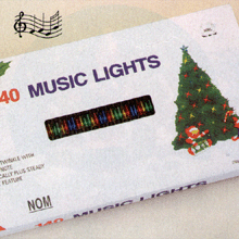 25834 Musical Christmas Lights