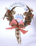 COUNTRY 'WELCOME' WREATH  Item:  27117