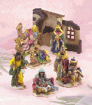 29102 7-Piece Alabastrite Nativity Set